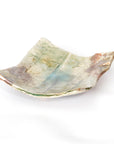 【Manabu Atarashi】ash glazed rectangle plate