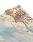 【Manabu Atarashi】ash glazed rectangle plate