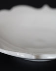 【文祥窯】白磁豆皿　稜花