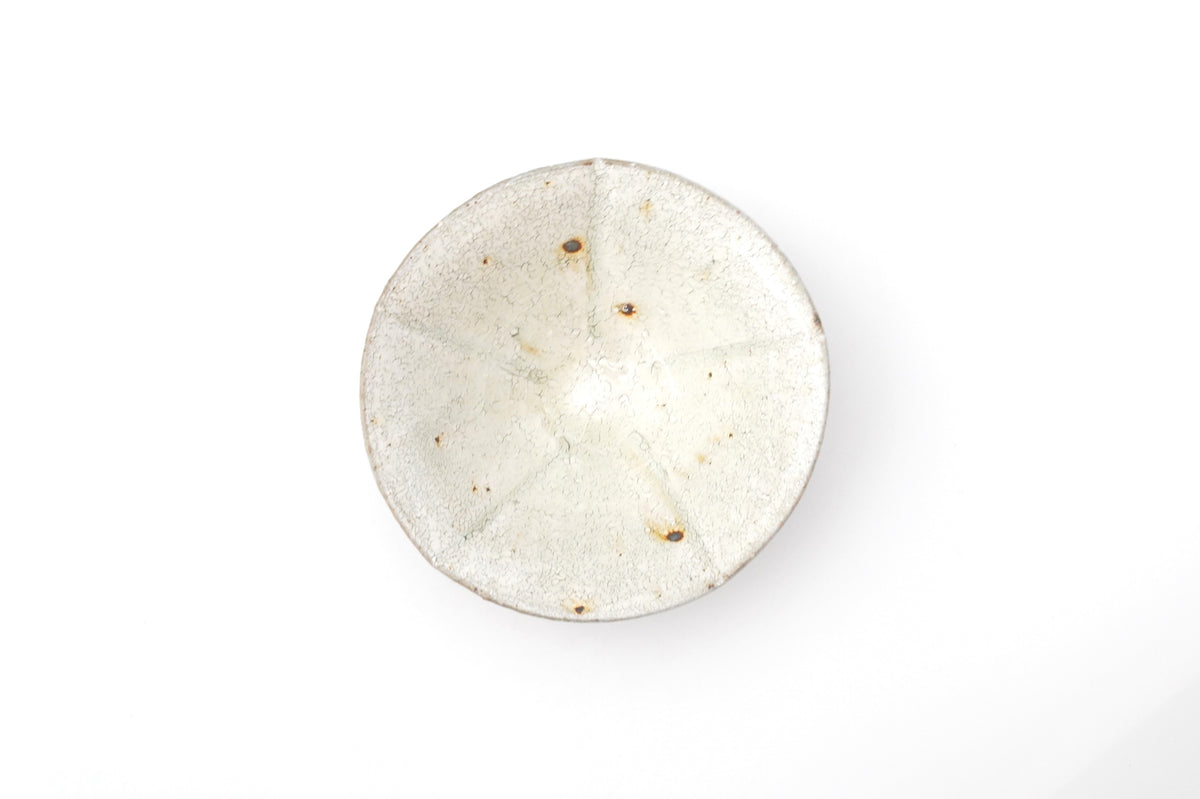 【Tomohiro Suzuki】Glass glazed hexagonal bowl