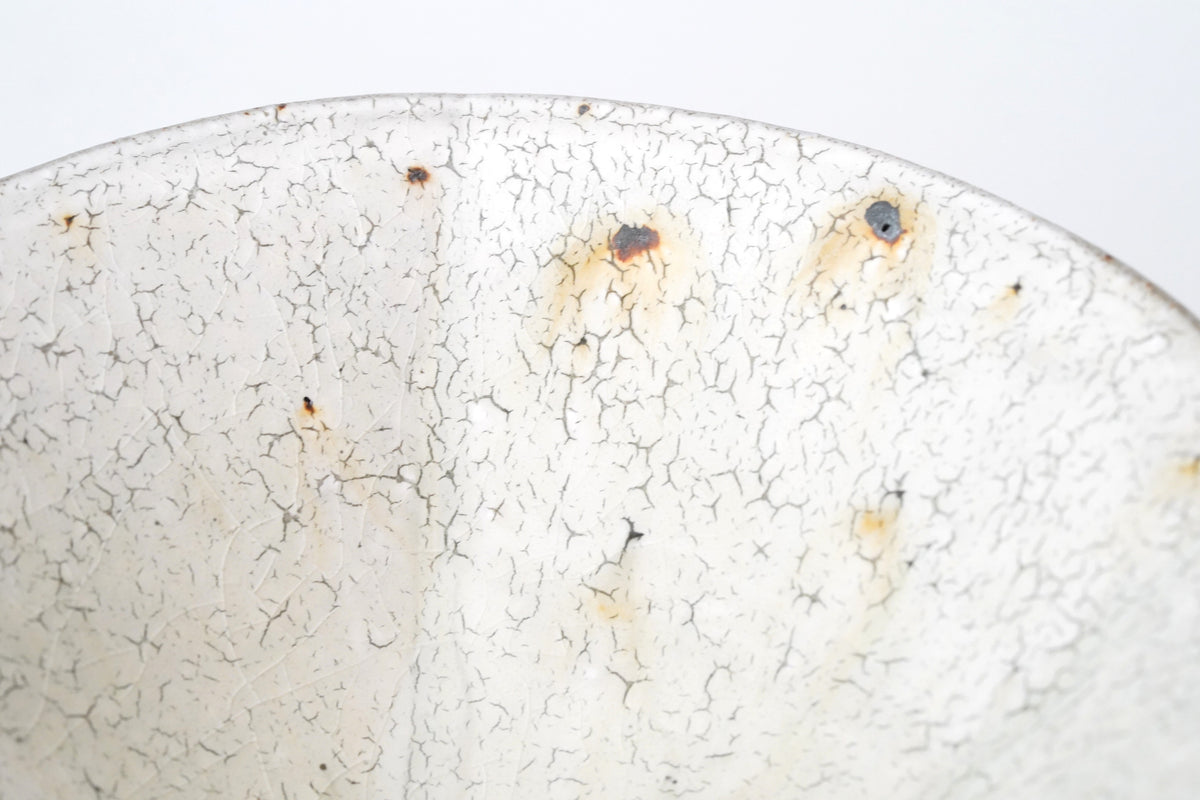 【Tomohiro Suzuki】Glass glazed hexagonal bowl