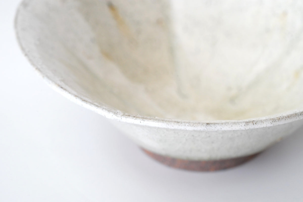 【Tomohiro Suzuki】Glass glazed hexagonal bowl
