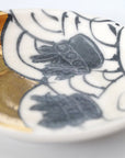 豆皿　魯山人写し　青海波