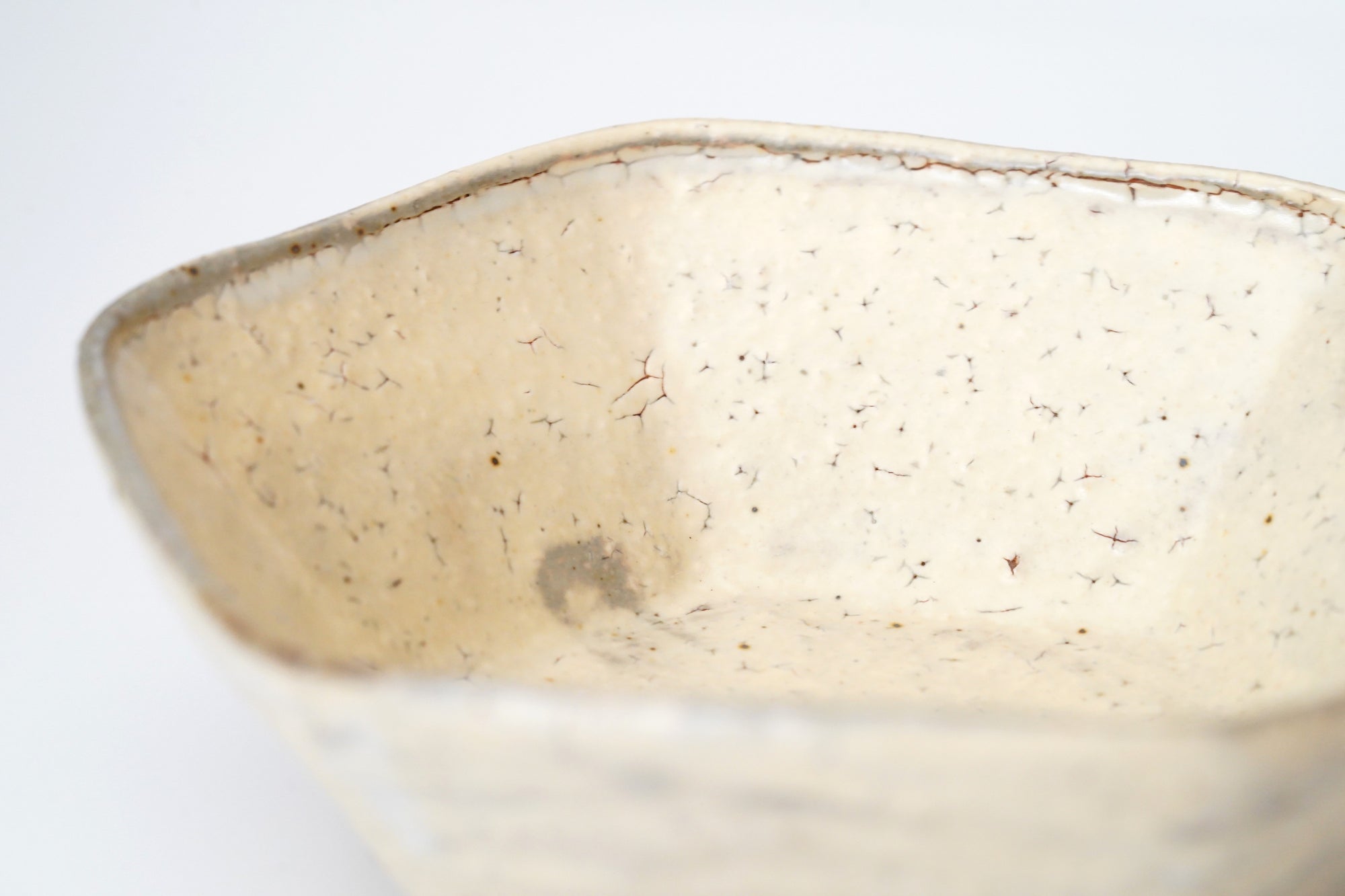 【Kazuhiko Kudo】Green Kohiki octagonal small bowl