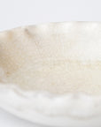 【Hideki Yamamoto】Glass glazed leaf-shaped Hakeme plate