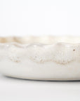 【Hideki Yamamoto】Glass glazed leaf-shaped Hakeme plate