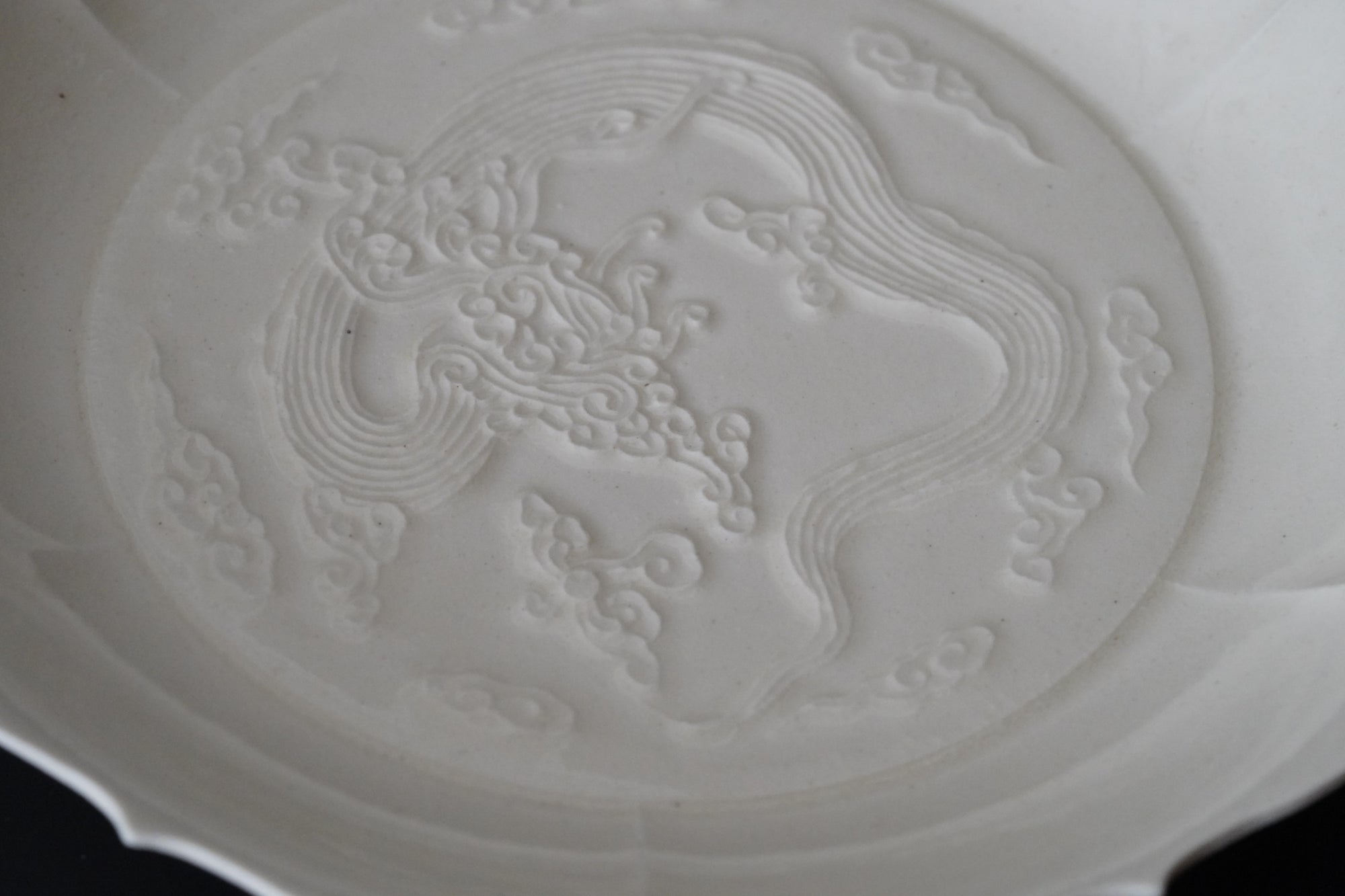 [Joe Harada] White seal flower flower pattern chrysanthemum petal board