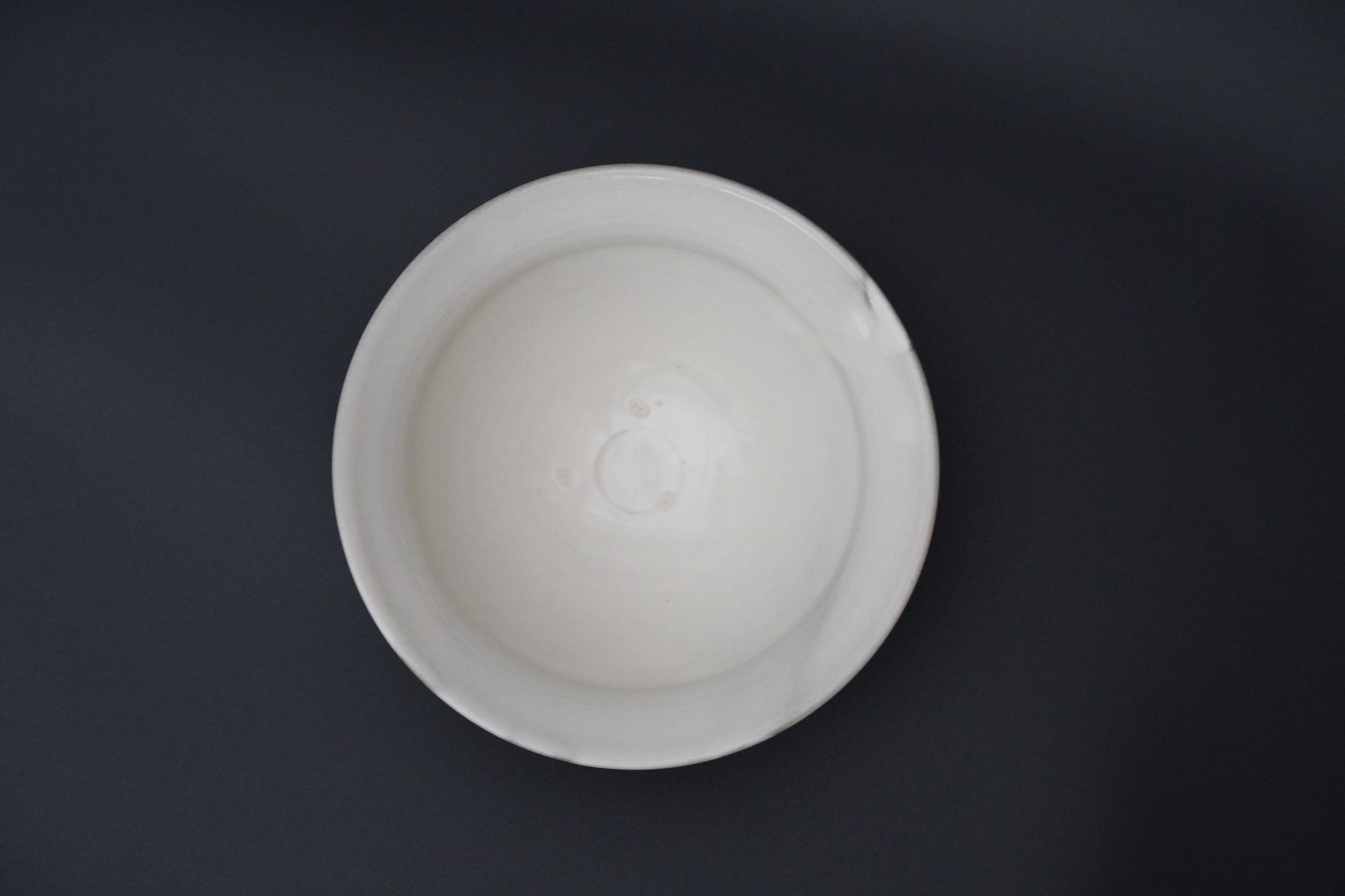 【Fuminari Araga】Kohiki 5sun Badarai big flat bowl