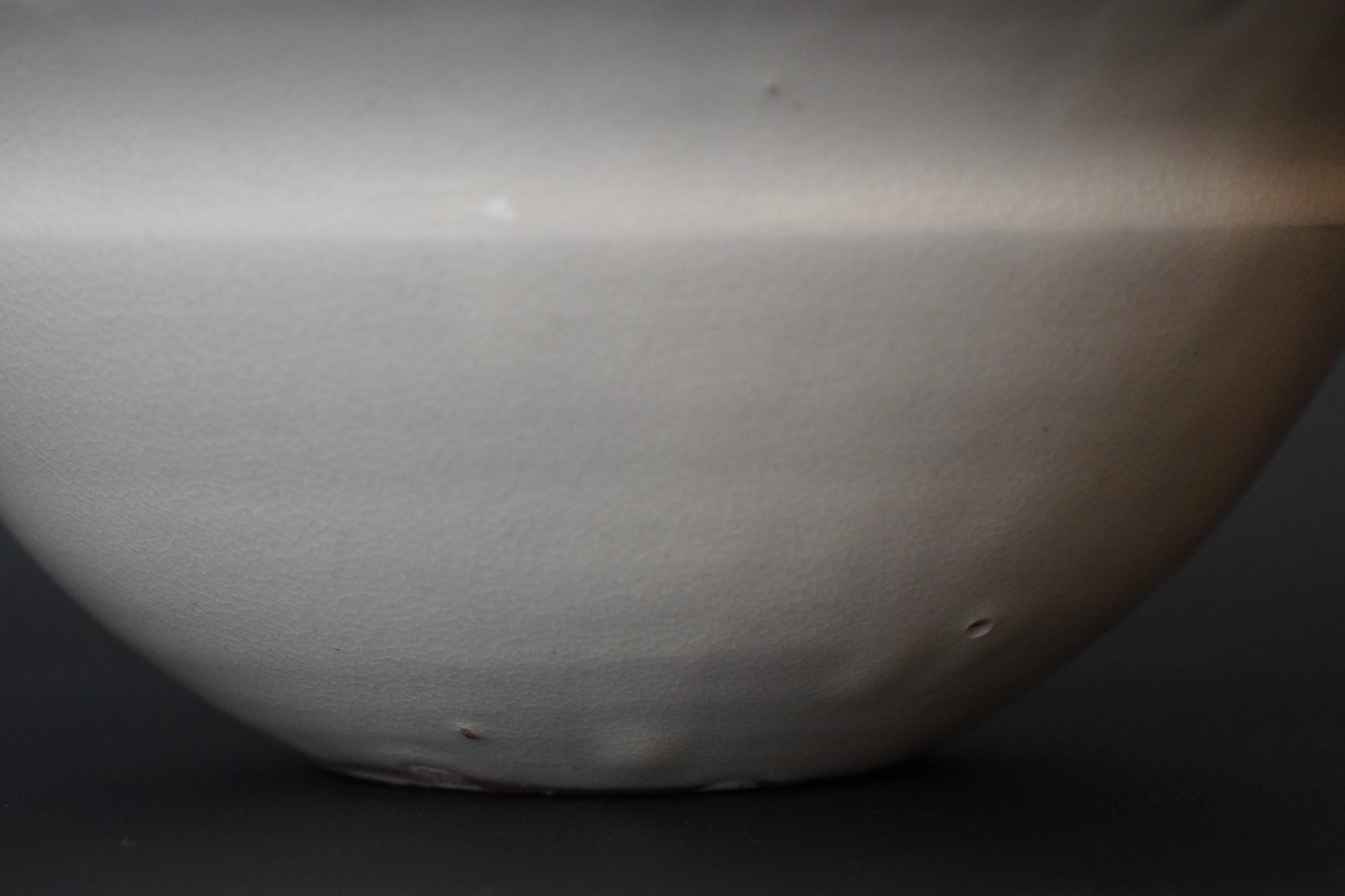 【Fuminari Araga】Kohiki 5sun Badarai big flat bowl