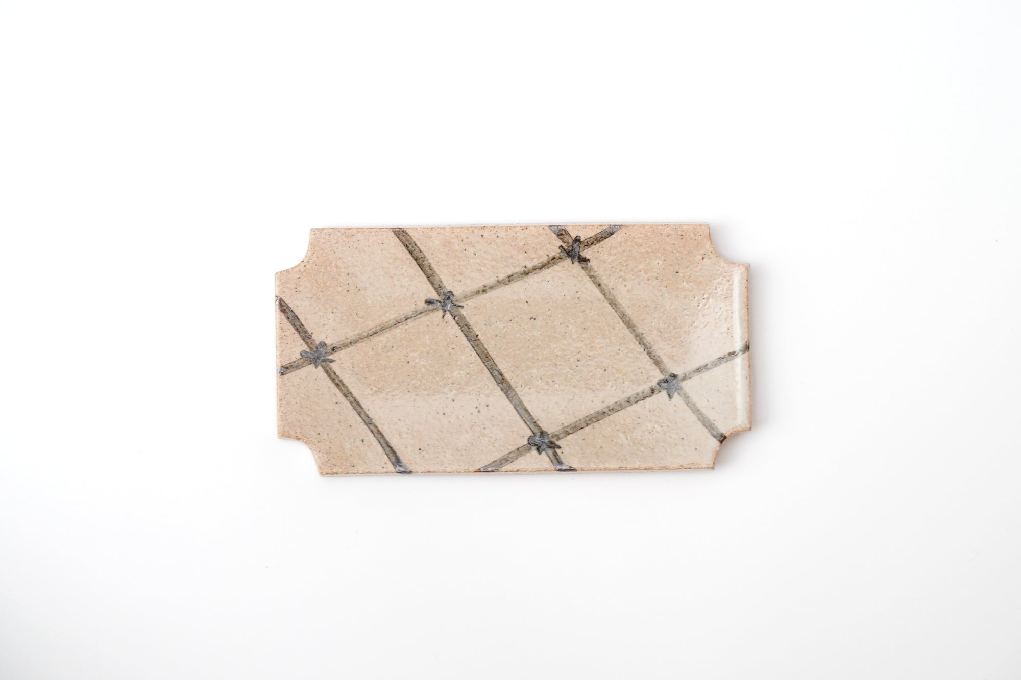 【Rui Mitoh】Ao-Karatsu porcelain plate
