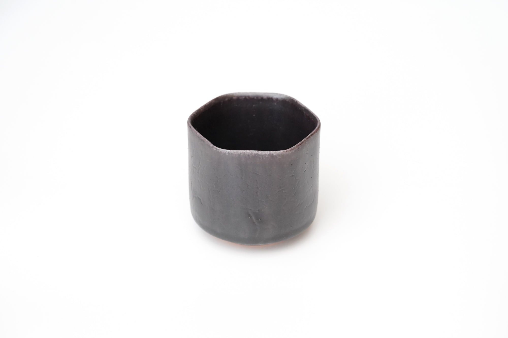【Rui Mitoh】Ao-Karatsu round flower-shaped small plate