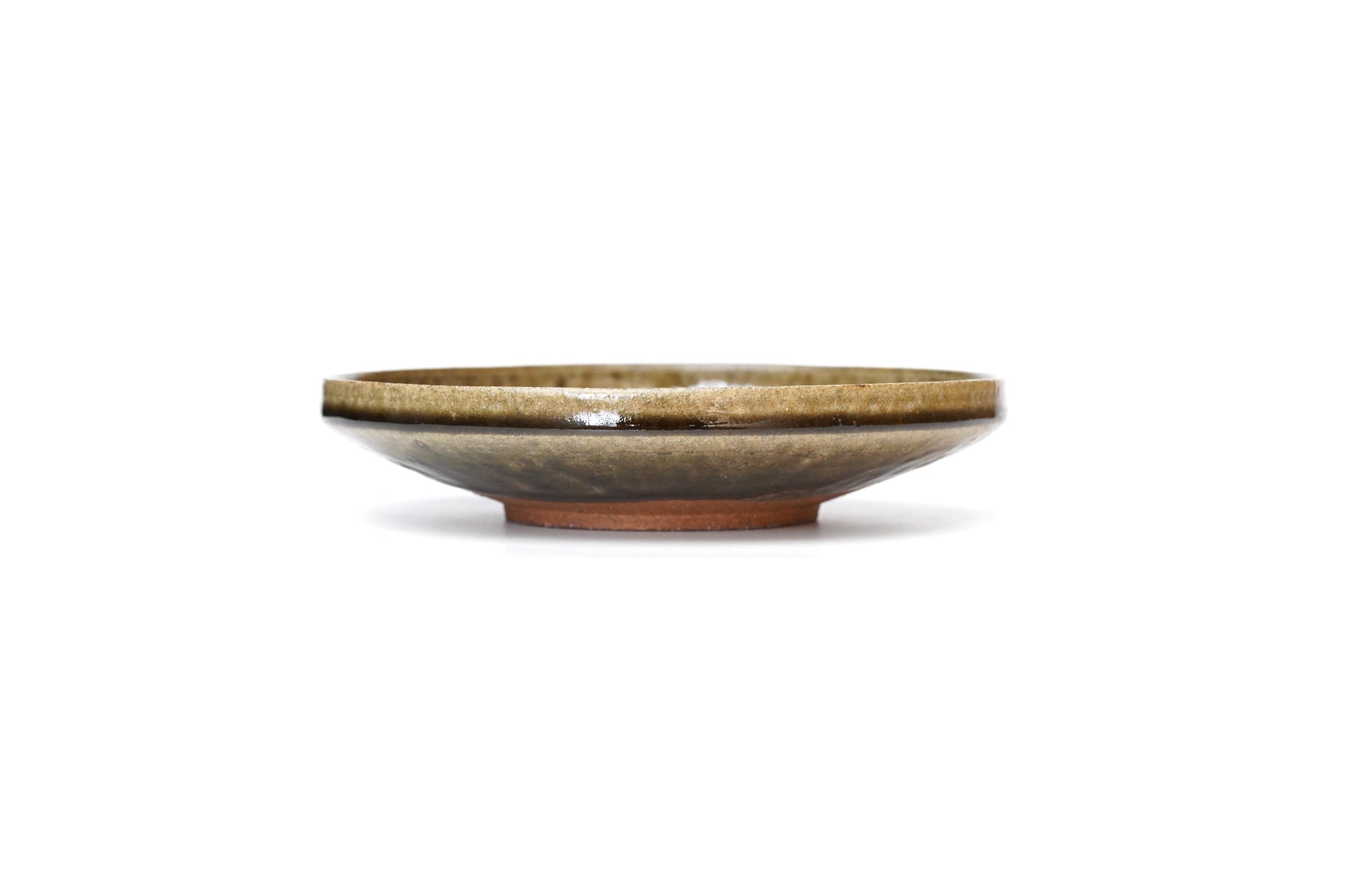 【Rui Mitoh】Ao-Karatsu round flower-shaped small plate