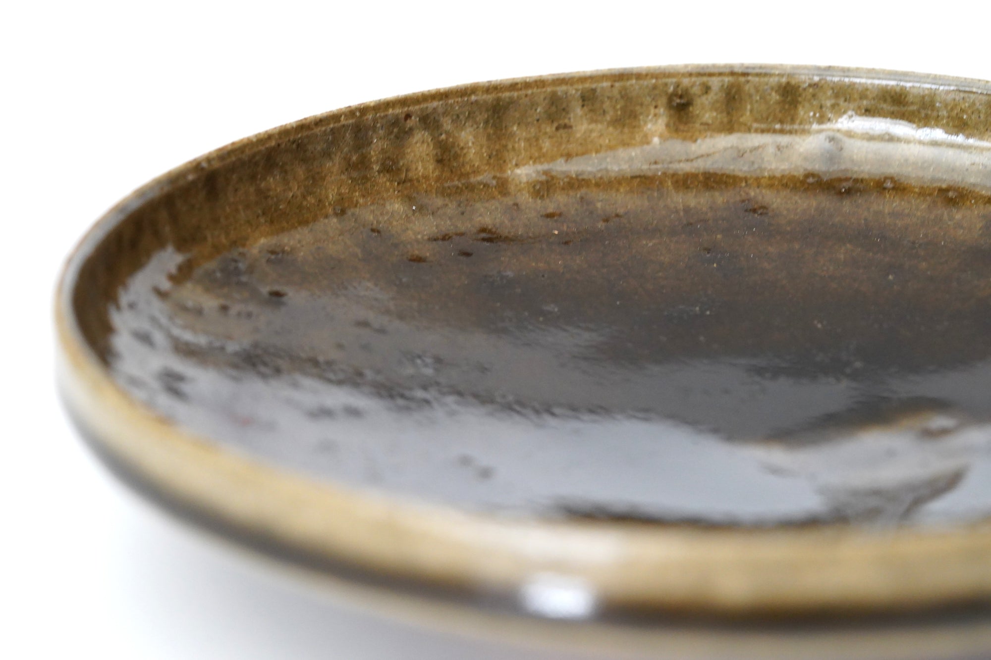 【Rui Mitoh】Ao-Karatsu round flower-shaped small plate