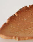 [Yagishita Liki] Shigaraki leaf plate