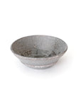 【Etsuji Noguchi】grayish black 6sun flat bowl
