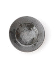 【Etsuji Noguchi】grayish black 6sun flat bowl