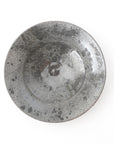 【Etsuji Noguchi】grayish black 6sun flat bowl