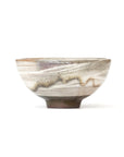 【Hideki Yamamoto】Glass glazed morning glory shaped bowl Small
