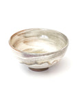 【Hideki Yamamoto】Glass glazed morning glory shaped bowl Small