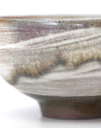 【Hideki Yamamoto】Glass glazed morning glory shaped bowl Small