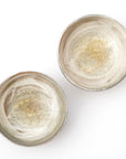 【Hideki Yamamoto】Glass glazed morning glory shaped bowl Small