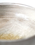 【Hideki Yamamoto】Glass glazed morning glory shaped bowl Small