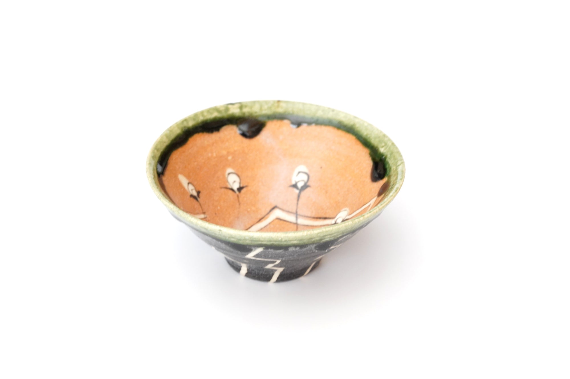 【澤克典】織部小鉢　11.5ｃｍ