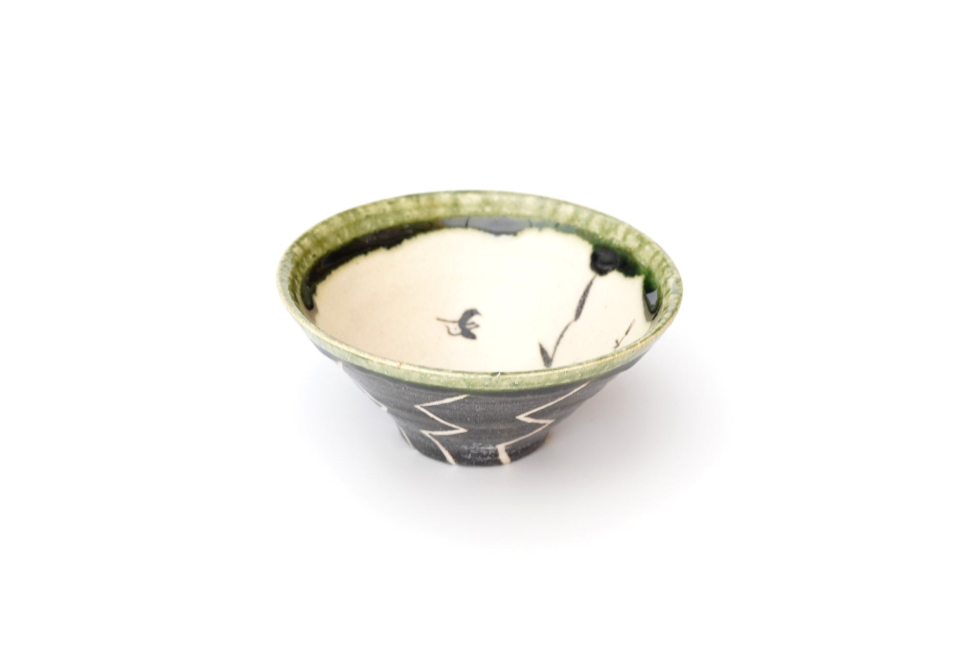 【澤克典】織部小鉢　11.5ｃｍ