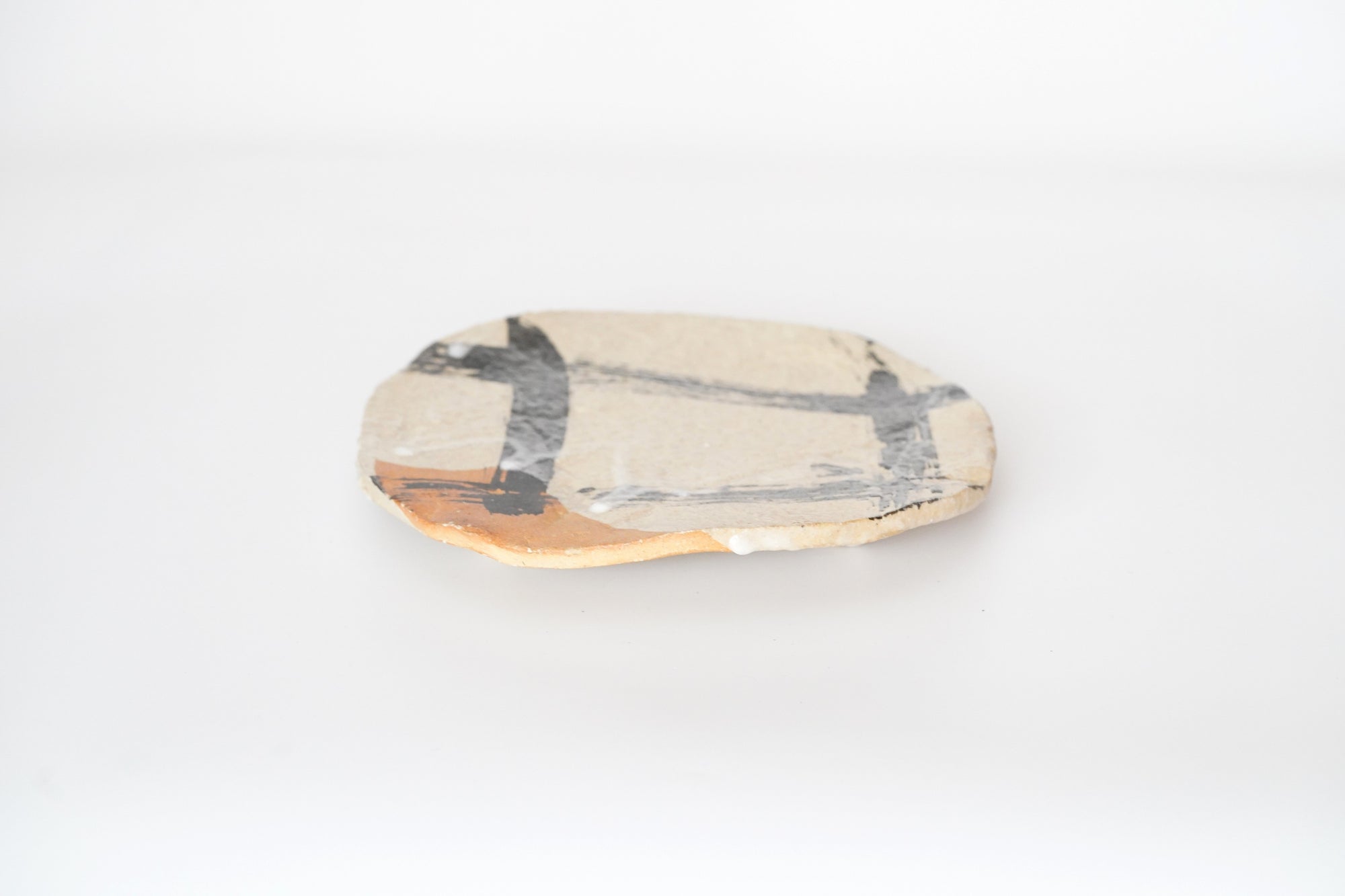 【西岡悠】井の中の蛙銘々皿