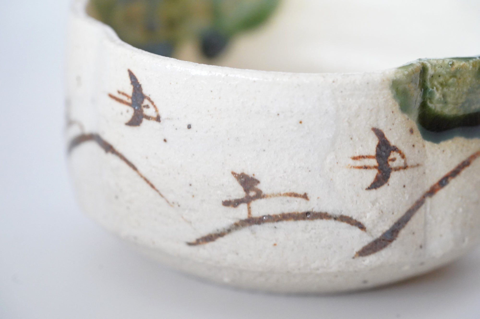 【西岡悠】織部入隅向付