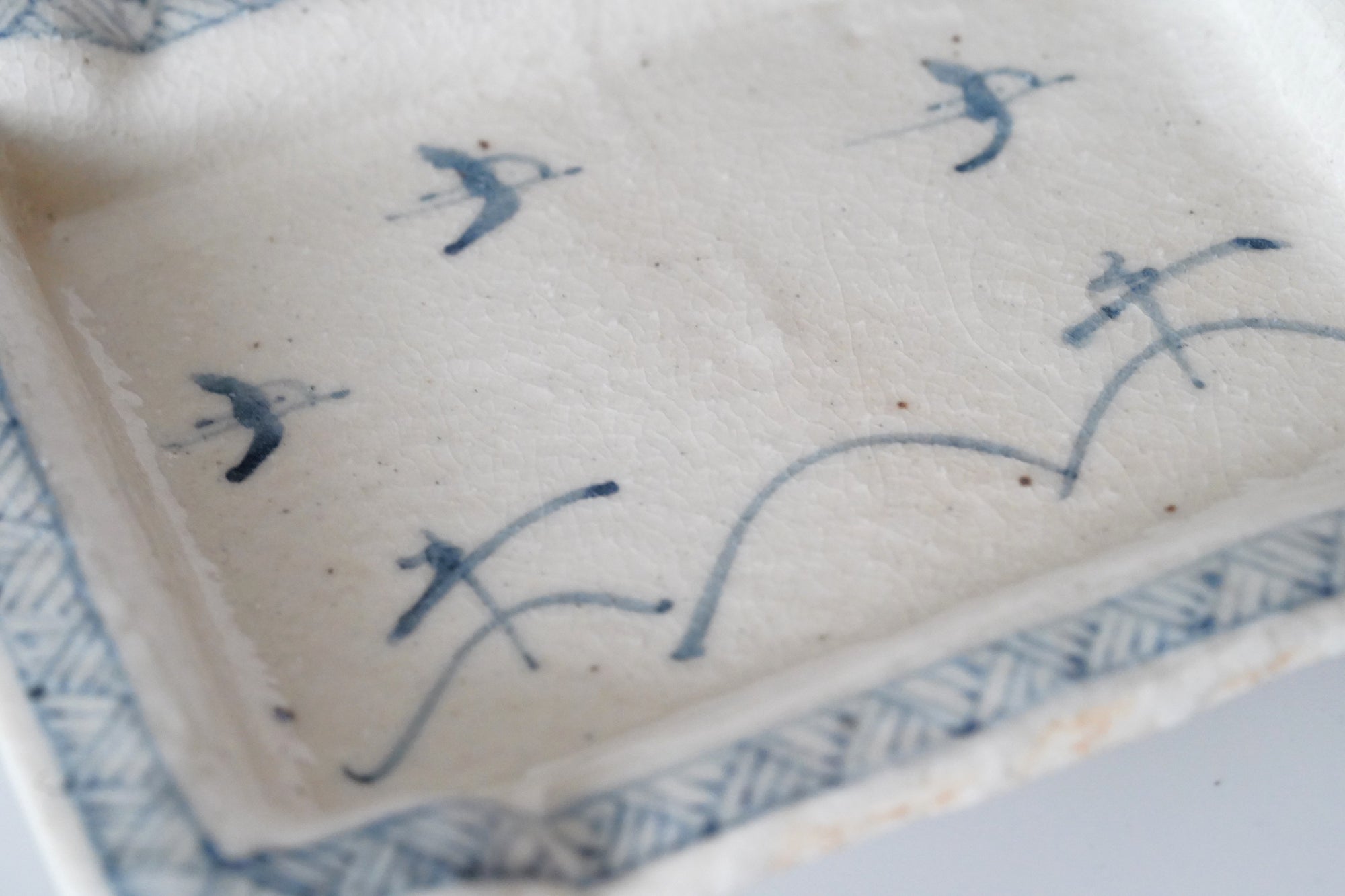 【西岡悠】美濃染付四方向付