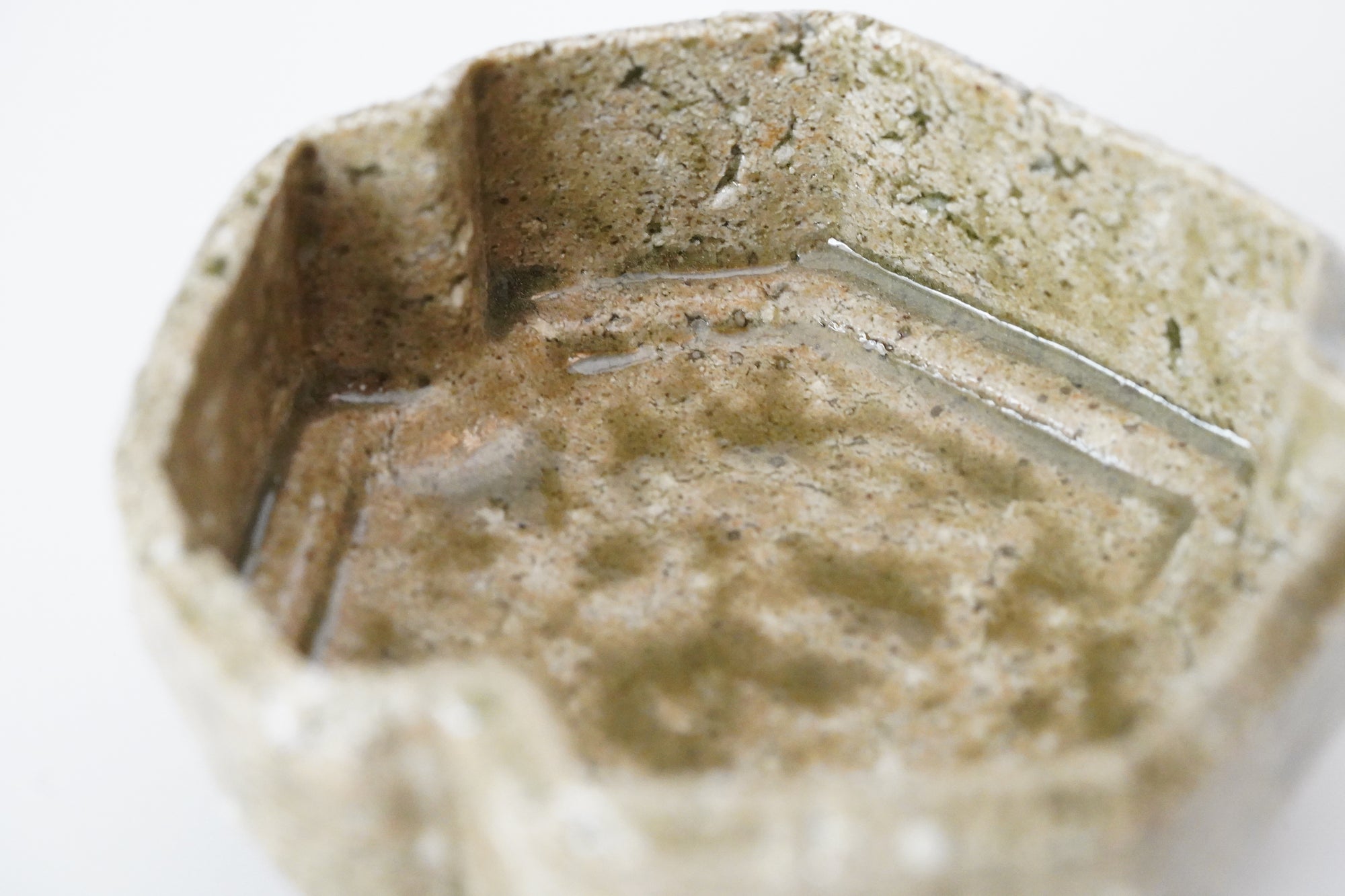 【川内奎人】イラボ釉亀甲小向付