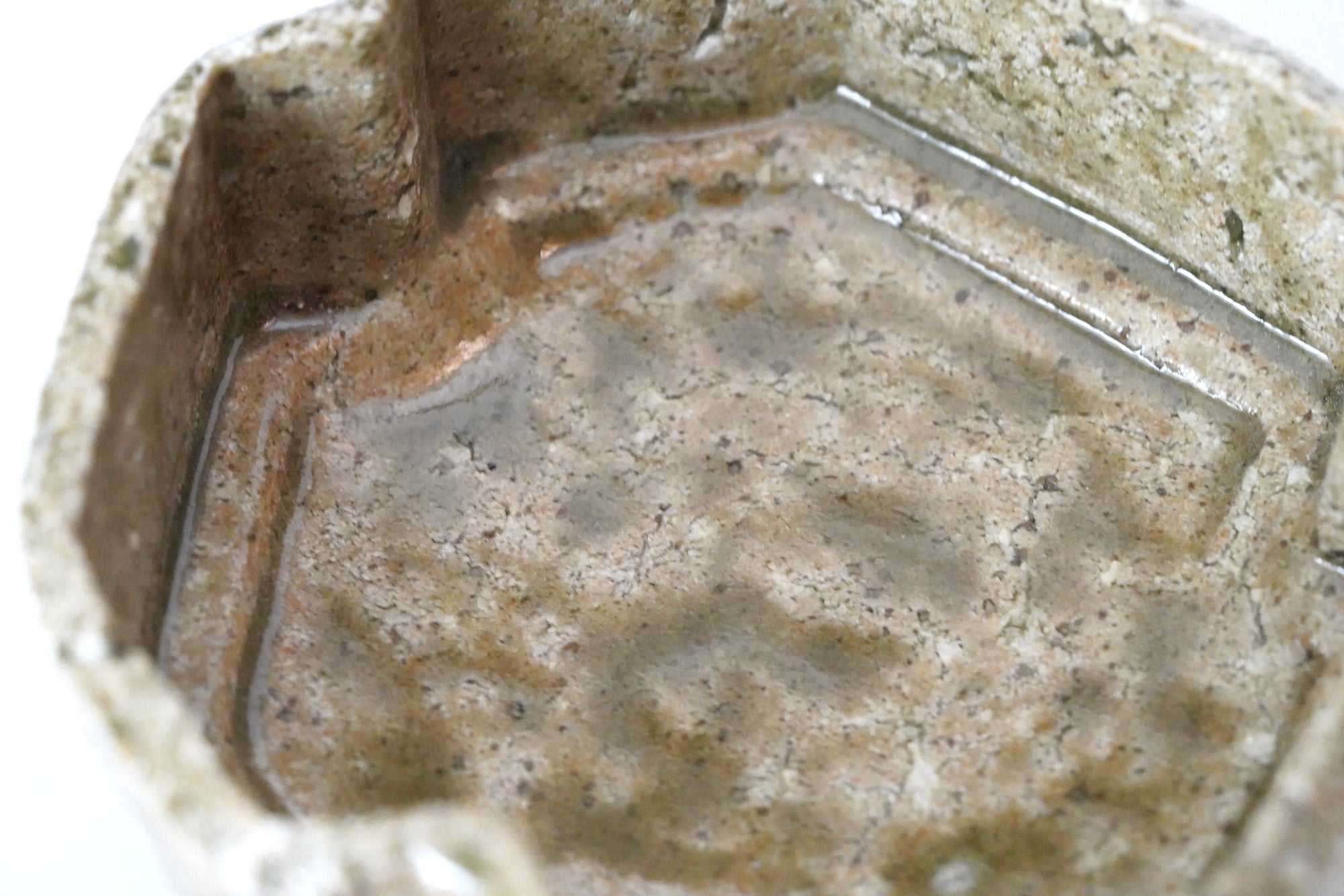 【川内奎人】イラボ釉亀甲小向付