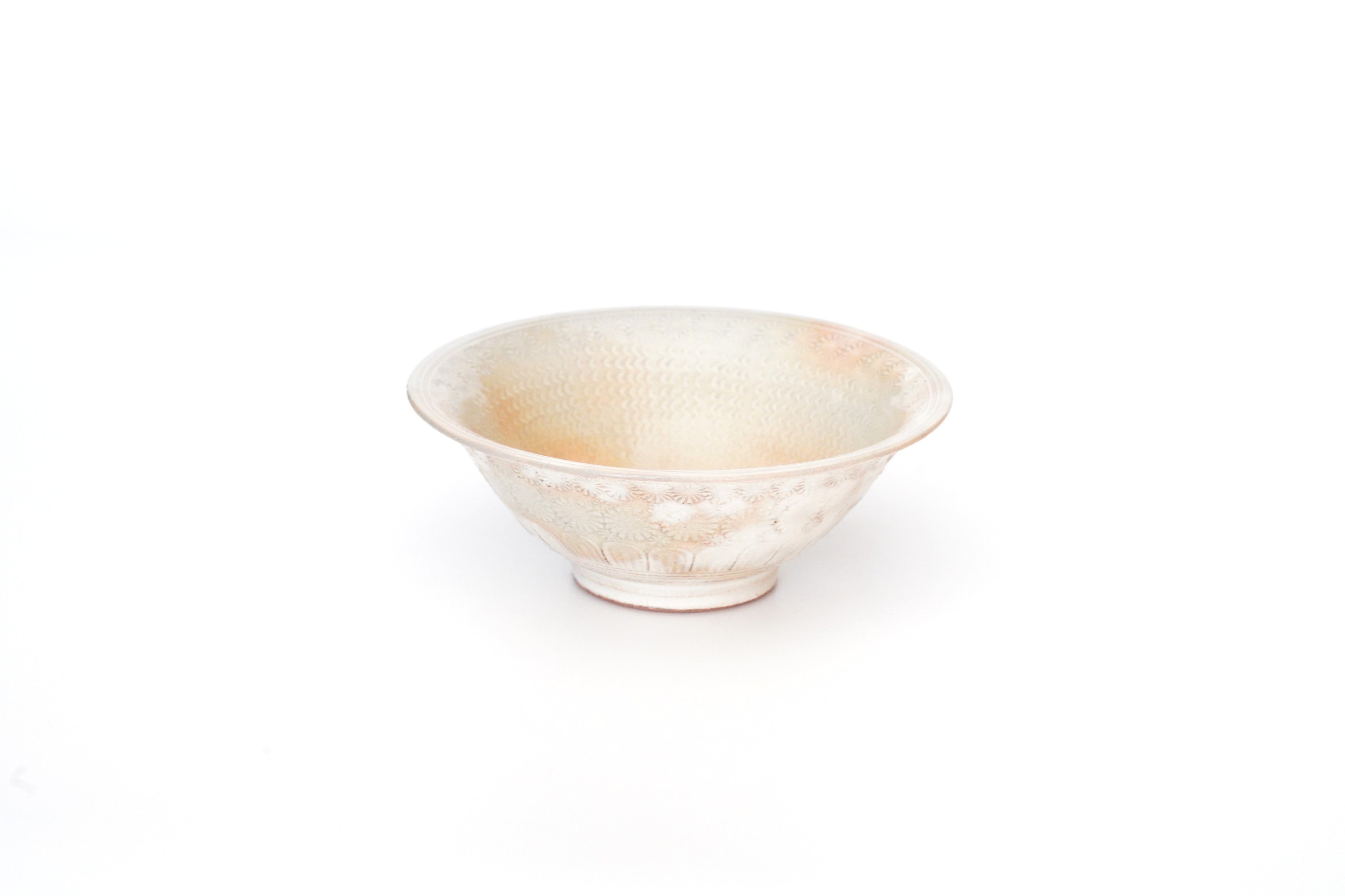 宮里絵美】三島手飯碗 – うつわ御結