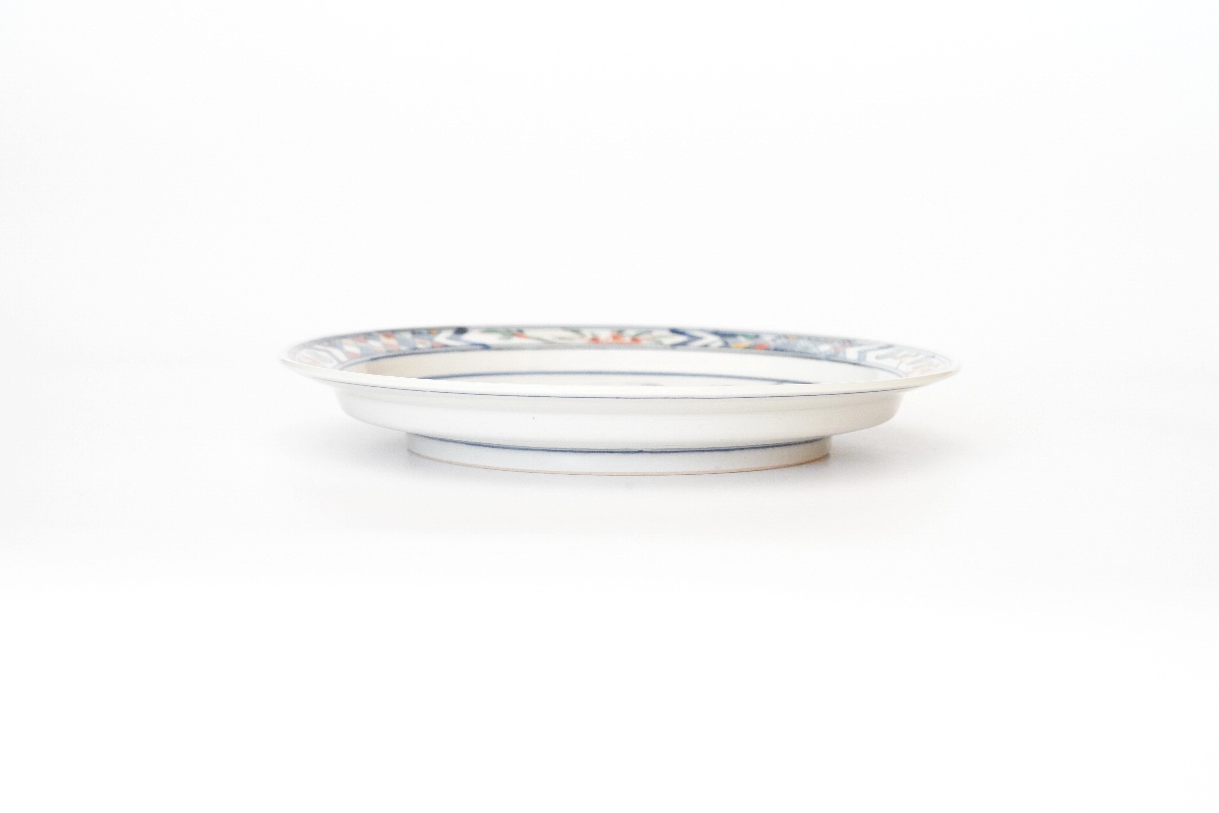 加藤幸治】五彩仙桃猿鹿文皿 – うつわ御結