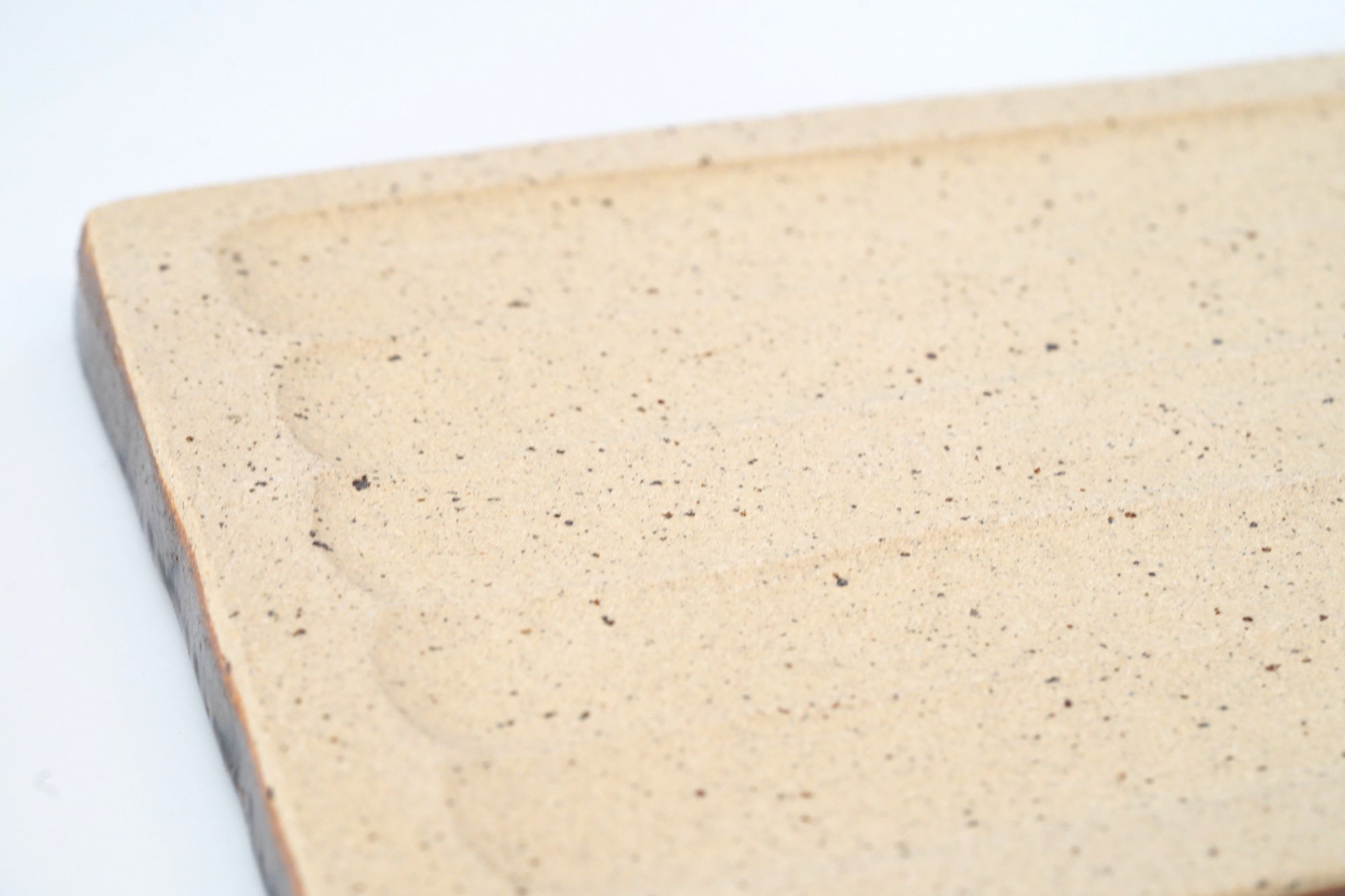 【福田和祐】黒唐津板皿