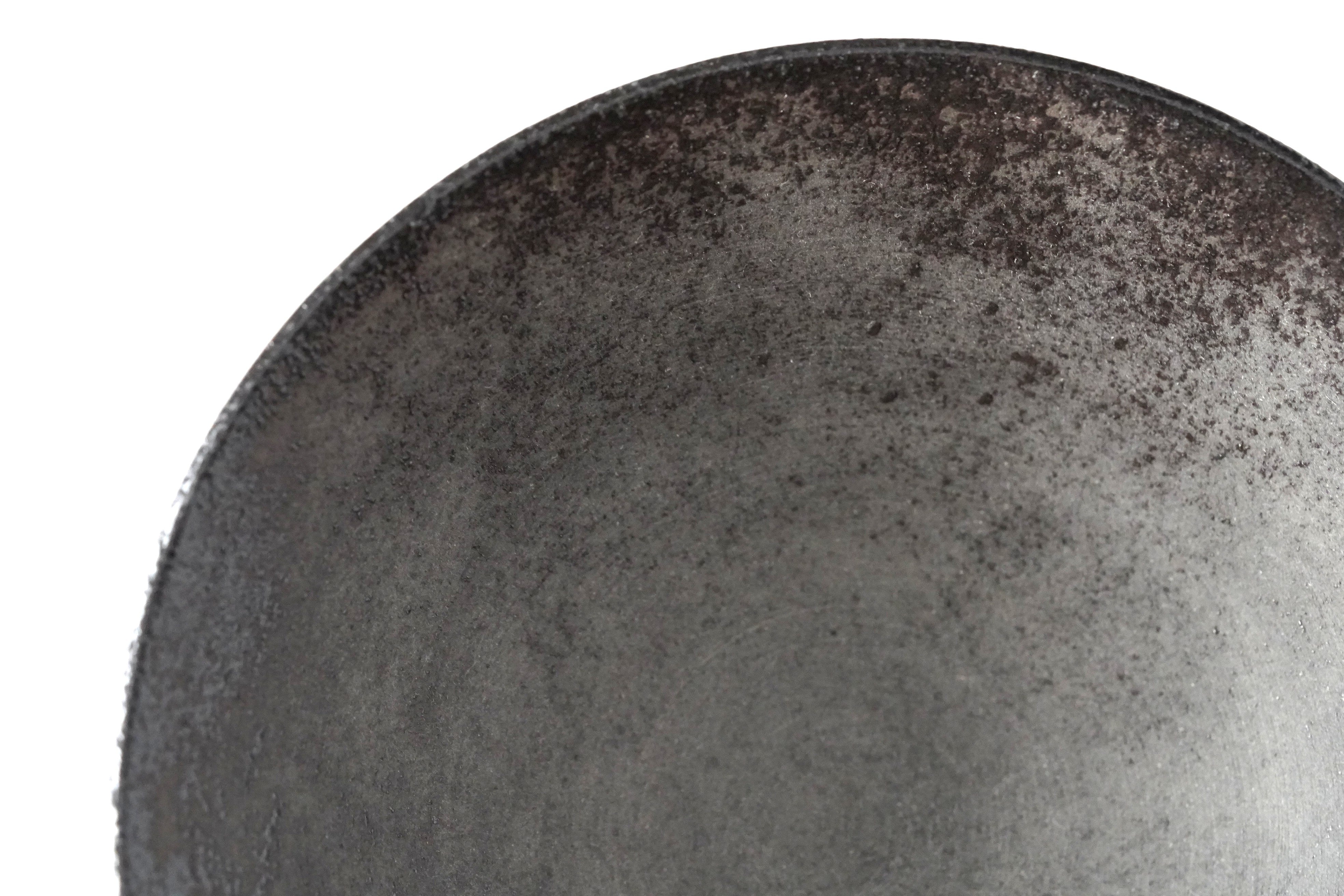 渋谷英一】地ノ器丸鉢 灰 – うつわ御結