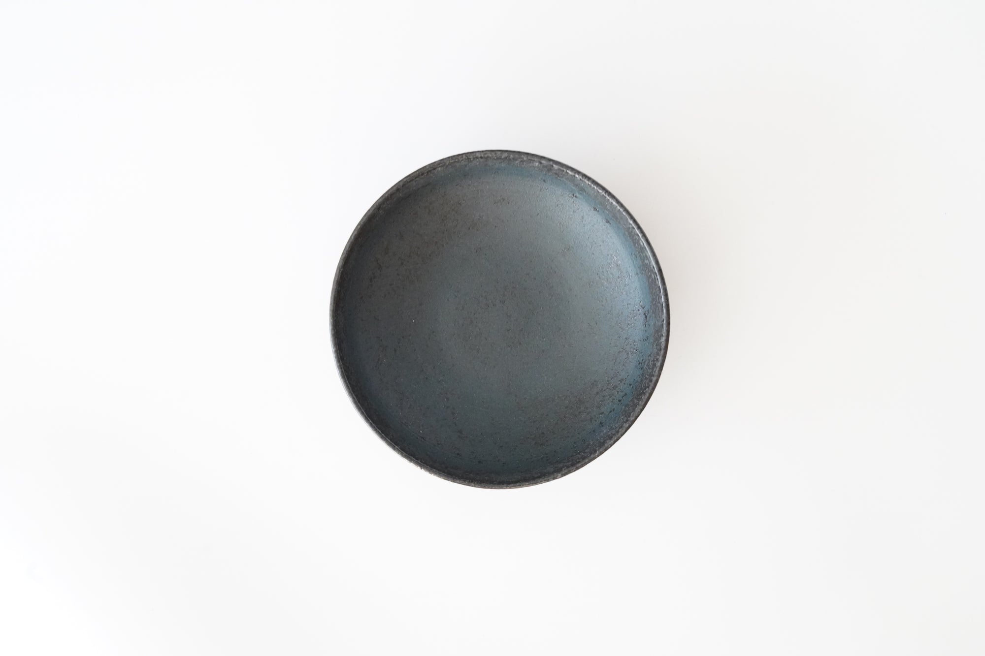 [Eiichi Shibuya] 地陶罐，小，铜绿