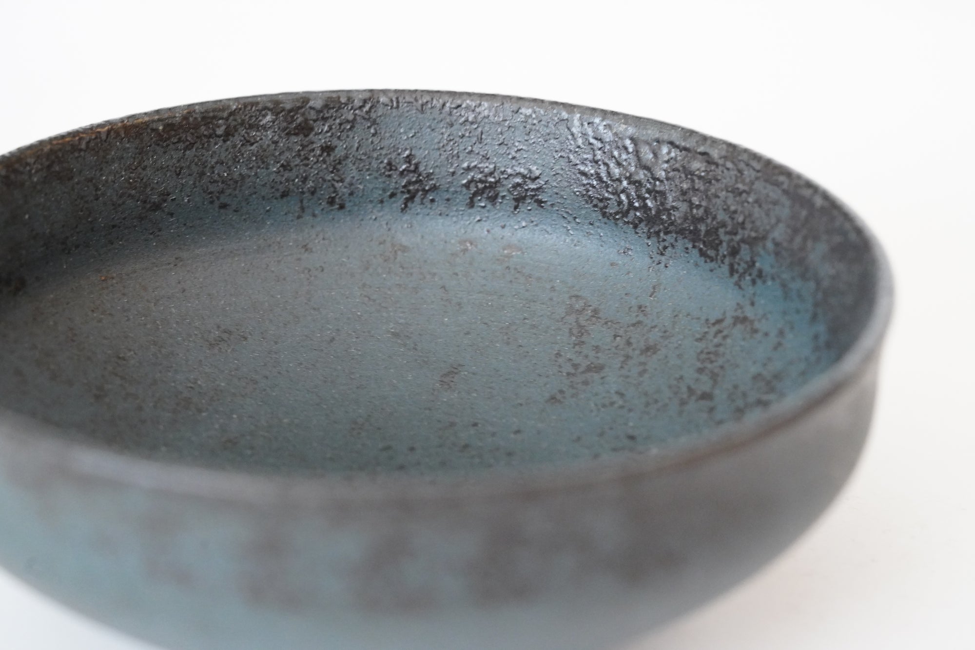 [Eiichi Shibuya] 地陶罐，小，铜绿