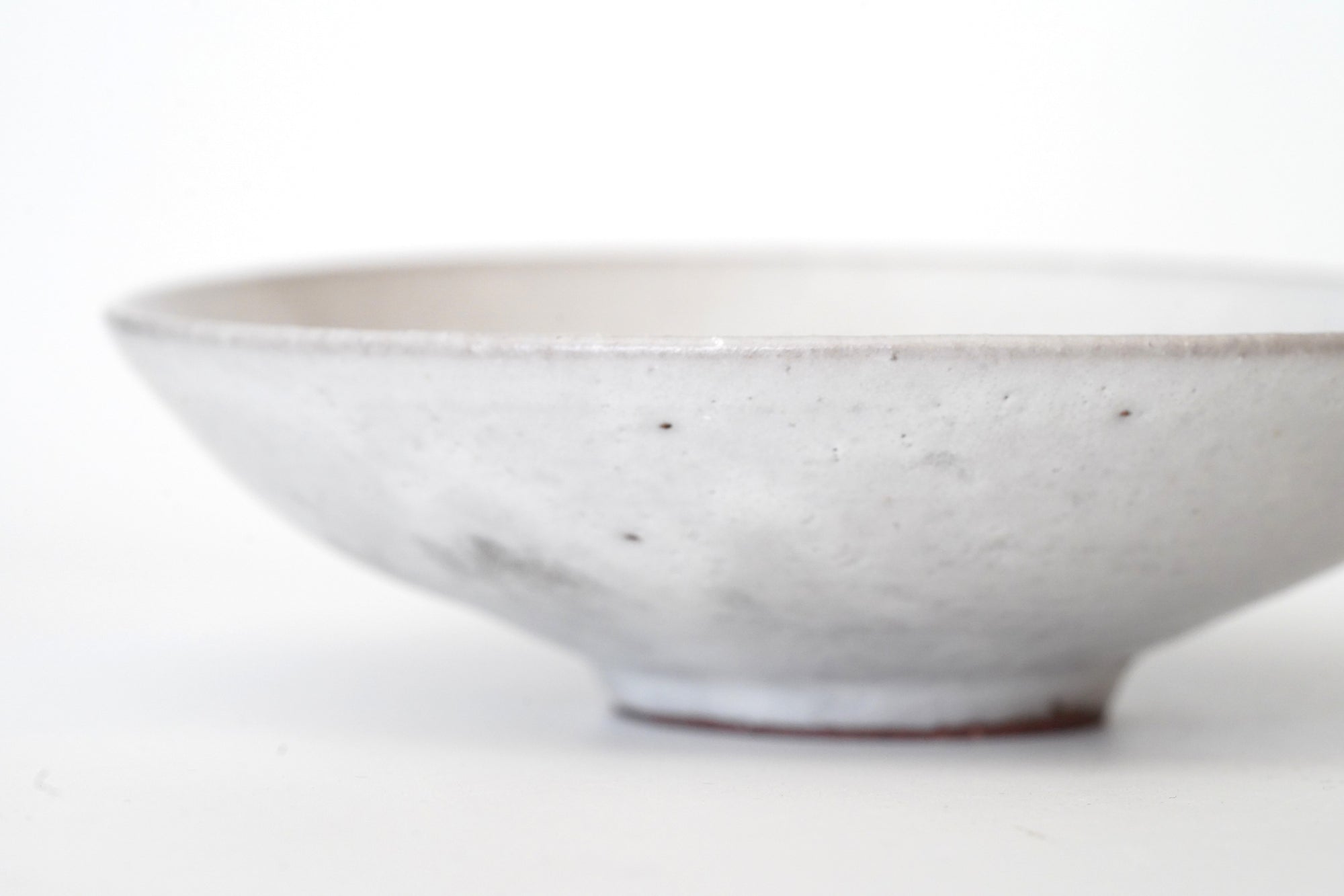 [野口悦志]白釉5寸碗