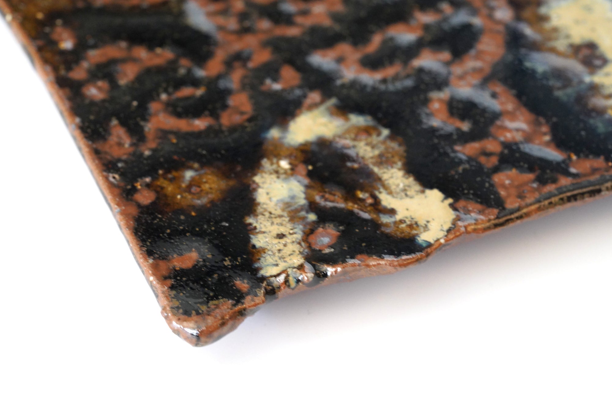 【藤ノ木陽太郎】朝鮮唐津四方五寸盤