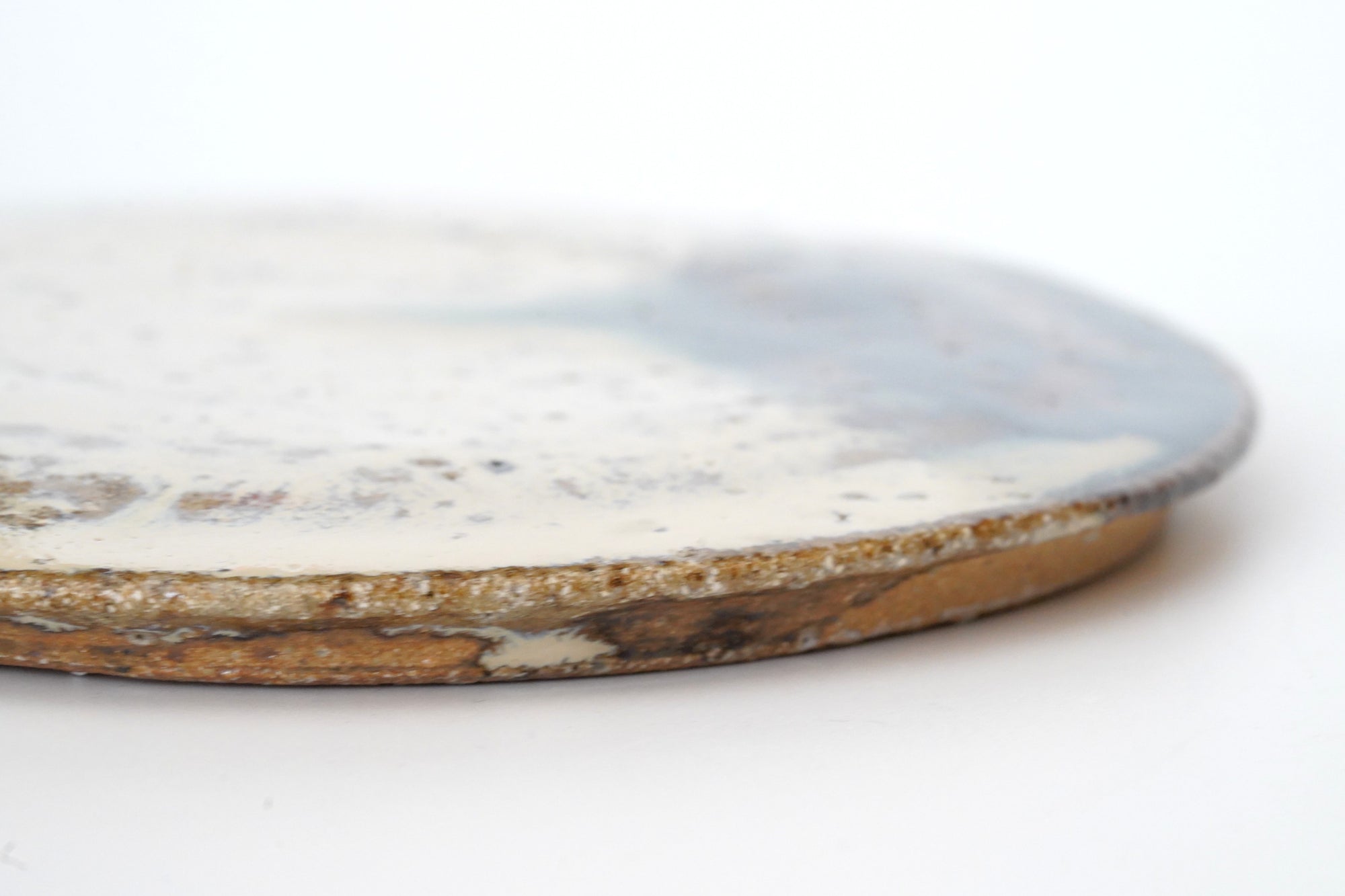 【藤ノ木陽太郎】朝鮮唐津丸陶板