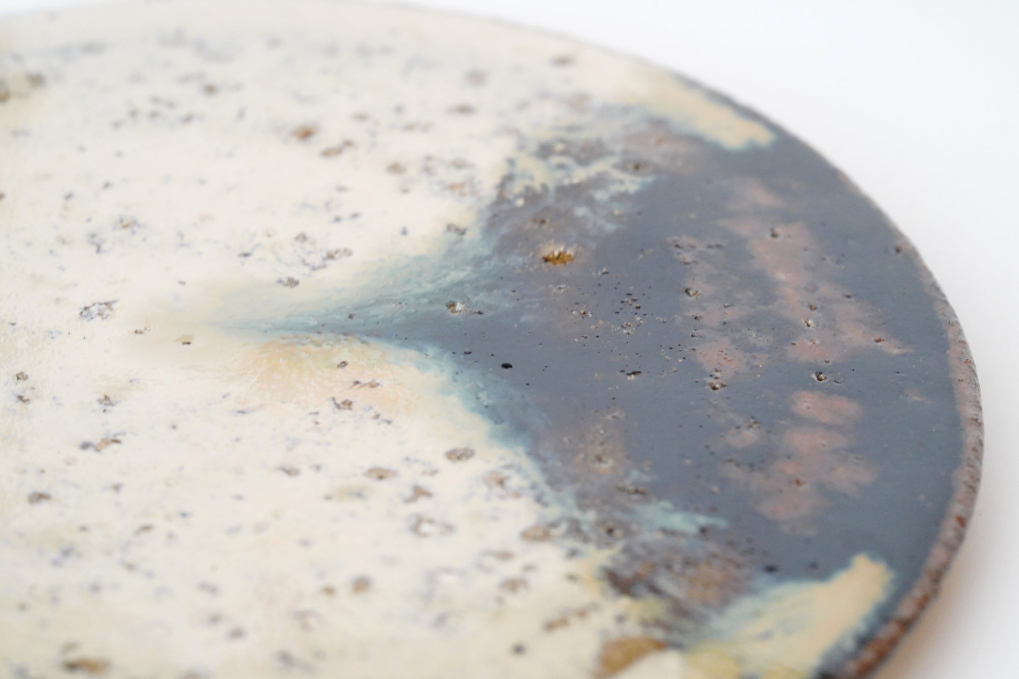 【藤ノ木陽太郎】朝鮮唐津丸陶板