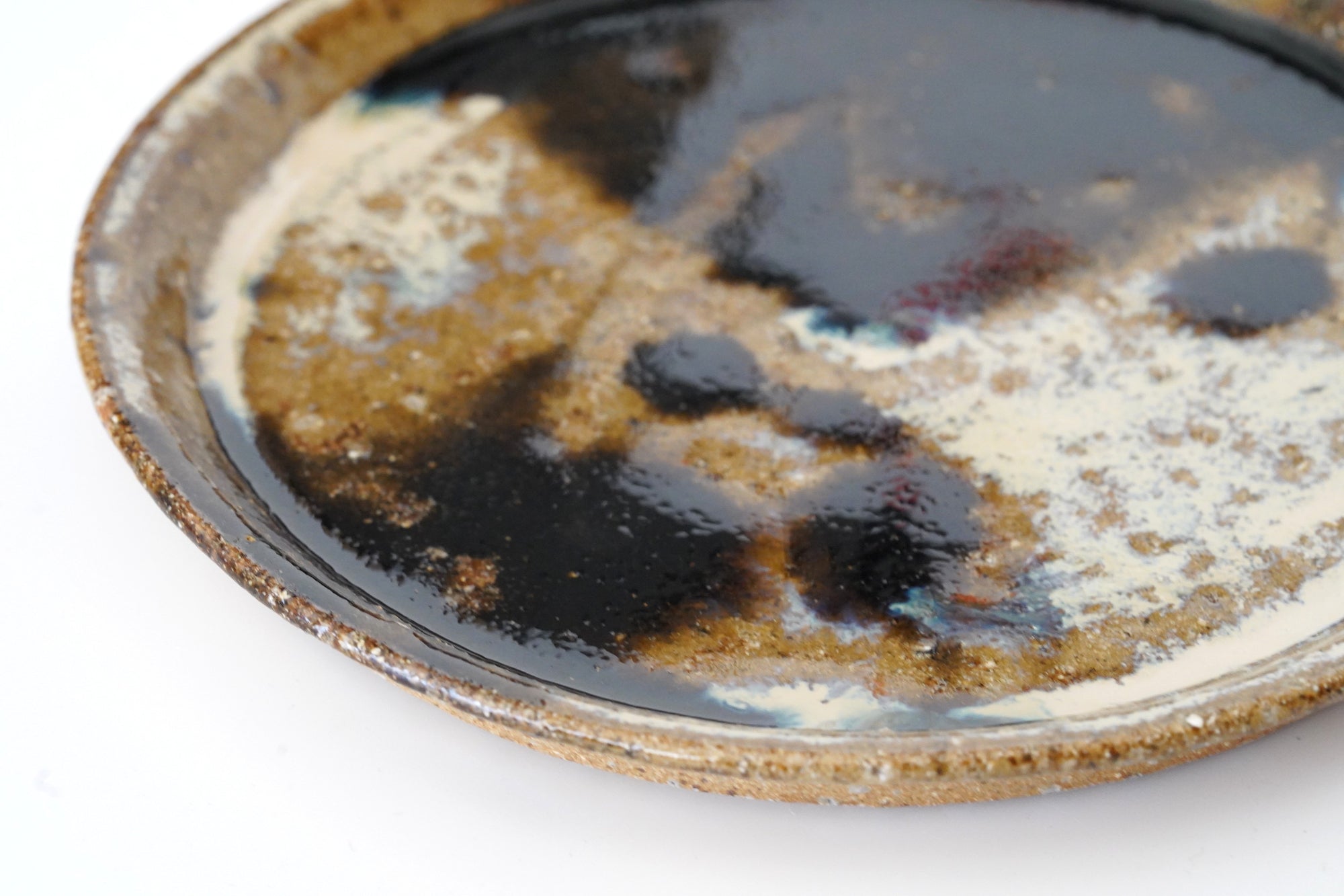 【藤ノ木陽太郎】朝鮮唐津19.5ｃｍ平皿