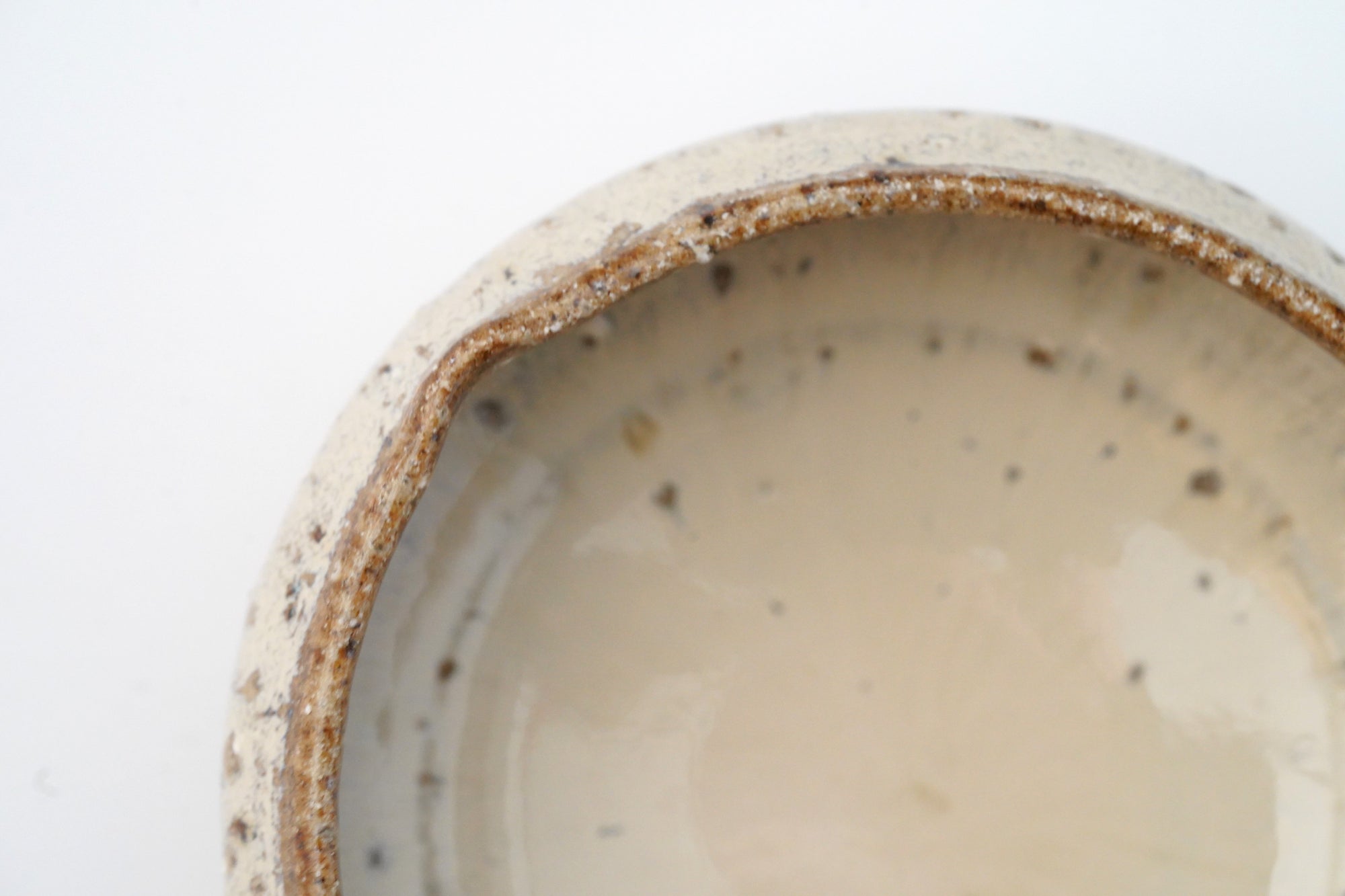 【藤ノ木陽太郎】斑唐津縁四方丸小鉢