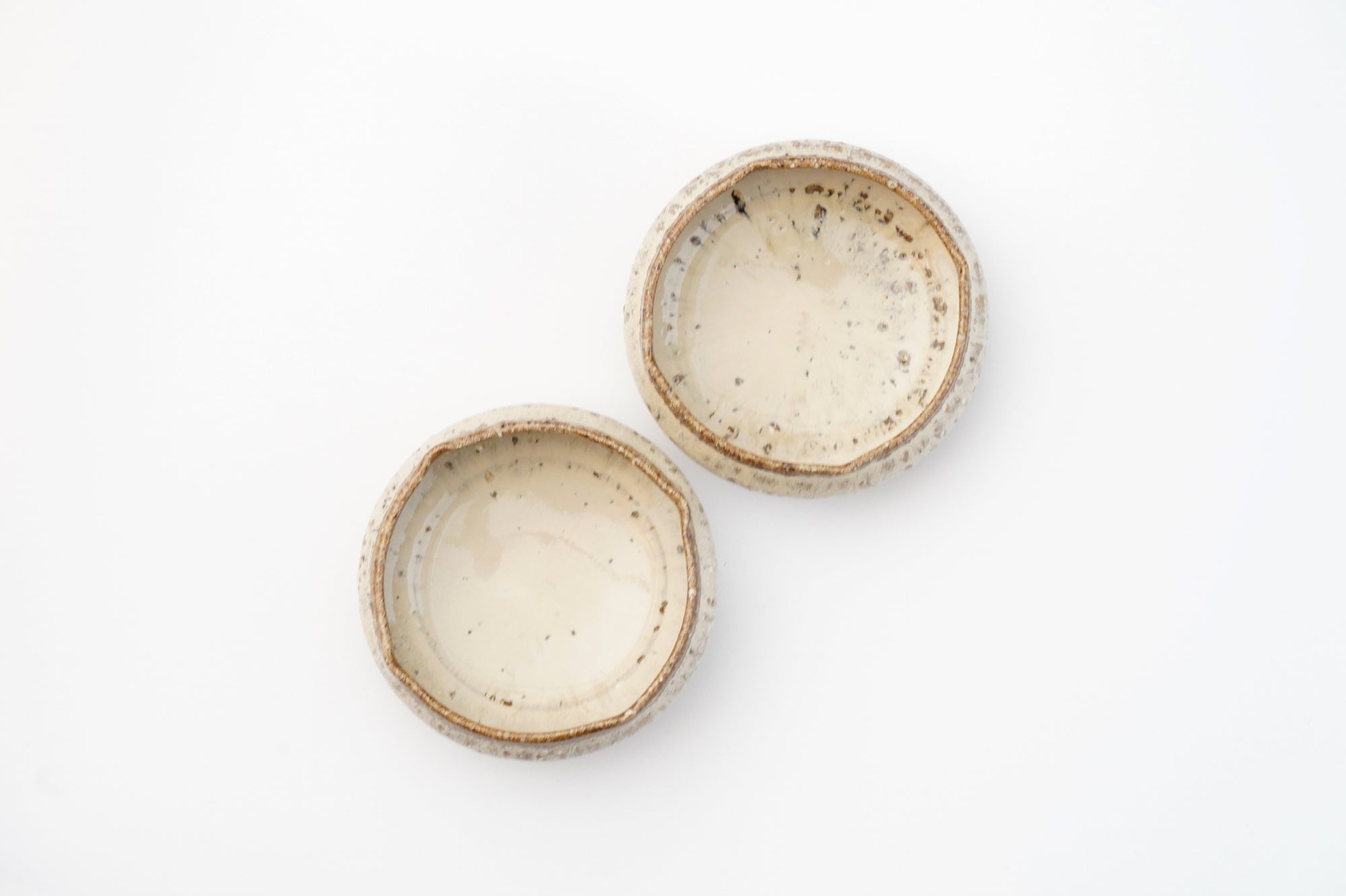 【藤ノ木陽太郎】斑唐津縁四方丸小鉢