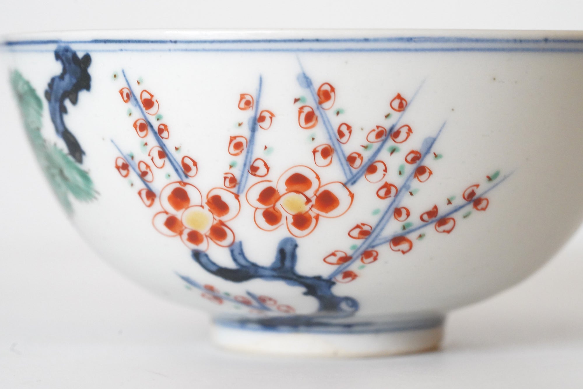 [Koji Kato] Five-colored monkey and deer pattern plate