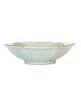 【Hirokazu Kato】Flower-patterned Hexagonal celadon bowl