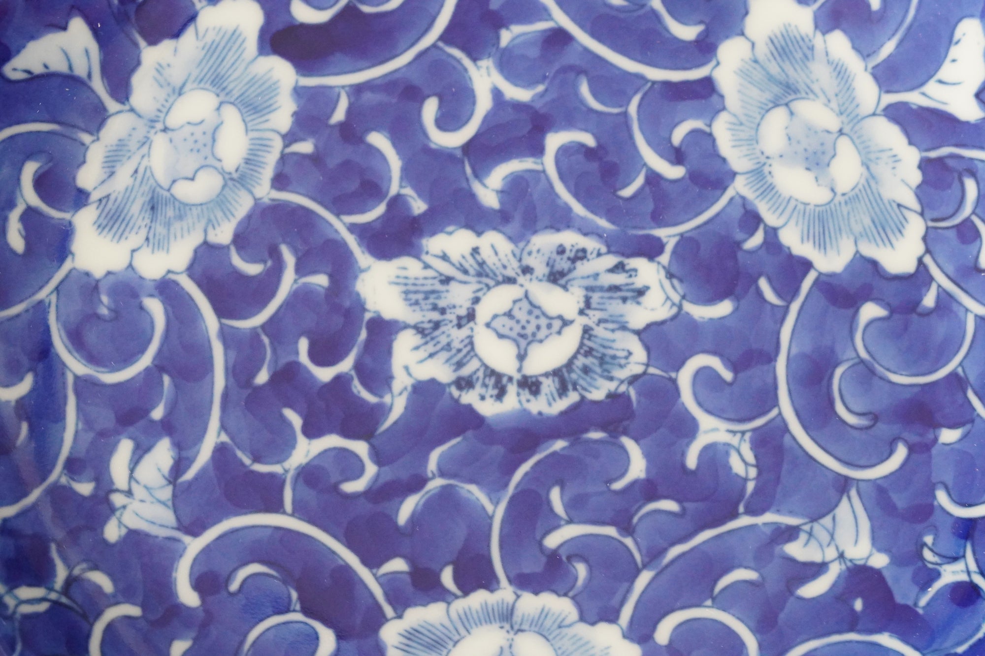 Somenishiki arabesque high plate