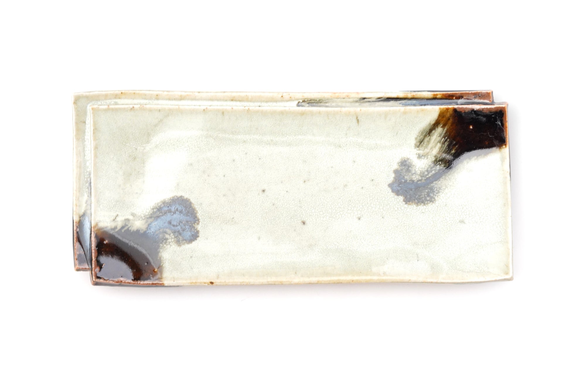 【Shuichi Okamoto】Korean-Garatsu double-plate tray